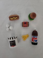 1995 TYCO Kitchen Littles "LUNCH FUN" - 2014-3 - Complete Set, Barbie Size