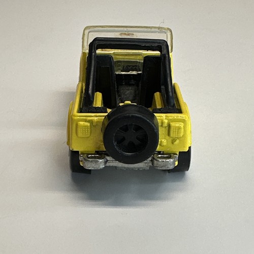 Vintage Hot Wheels Jeep CJ-7 Kelloggs Cereal Promo Yellow Eagle Malaysia - Picture 10 of 16
