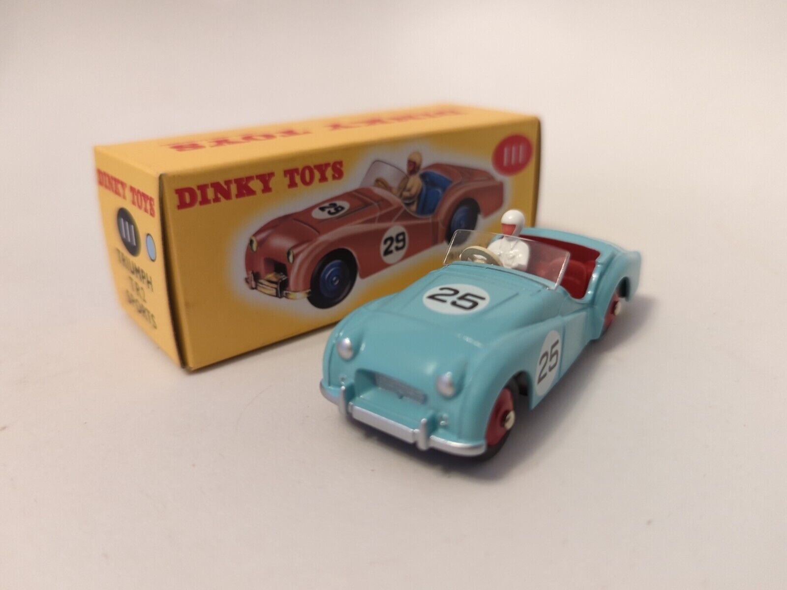 Dinky Toys (DeAgostini Edition), 111 Triumph TR2 Sports, Boxed