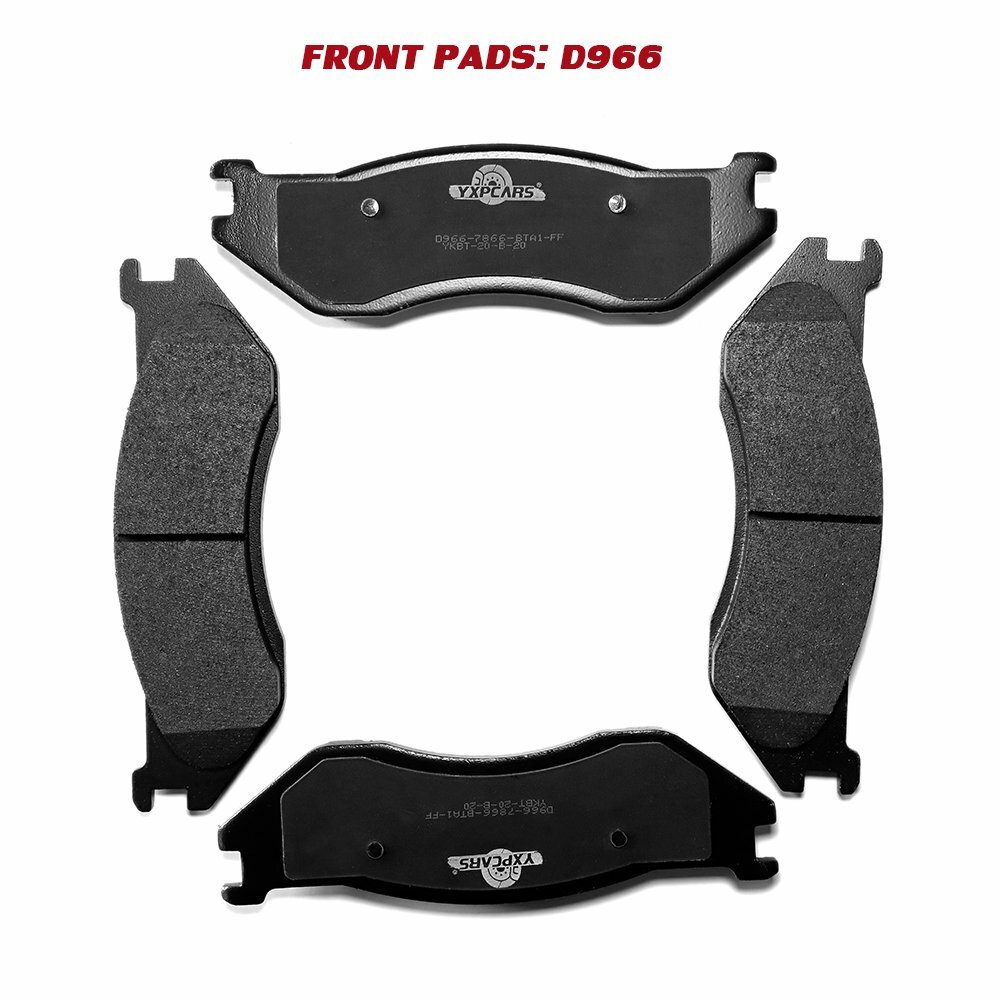 【アウトレットSALE】BREAKERZ（DAIGO） #5129 Brake Pads Front And Rear D966 D898 Ceramic Brake Pads Set - Front