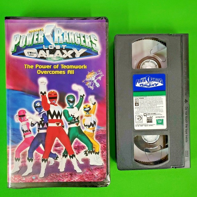 Power Rangers Lost Galaxy (VHS, 1999) for sale online eBay