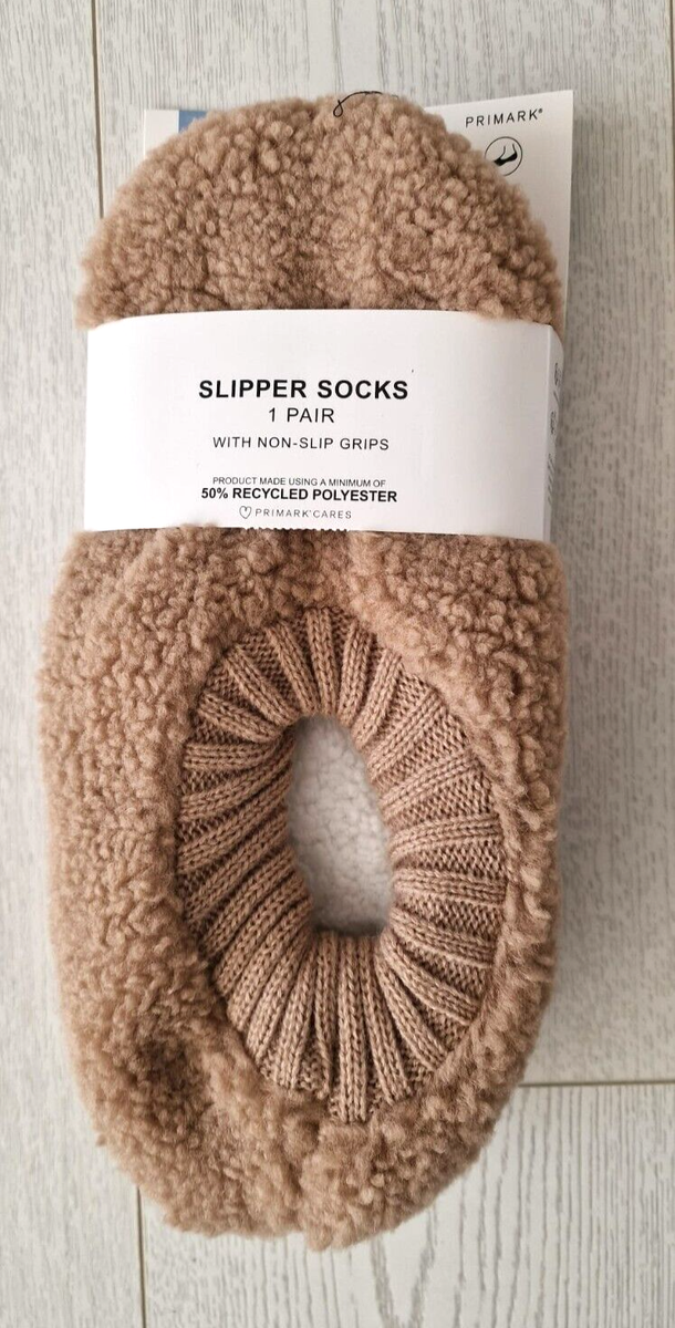 Primark Men Man Cosy Footlets Slippers Slipper Socks Christmas