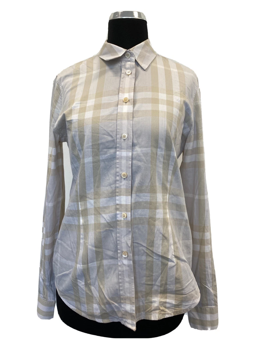 Burberry top camicia donna