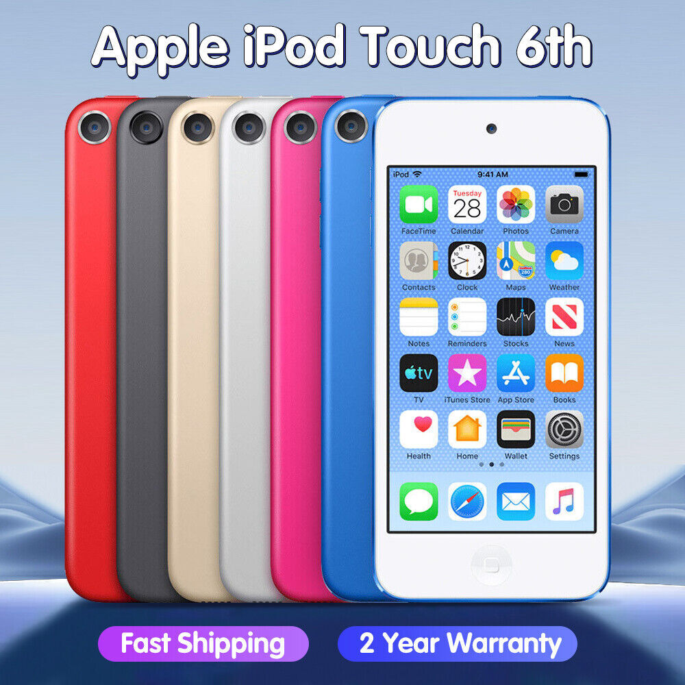 iPod touch 第6世代 32GB Blue MKHV 2J/A Refurbished Apple iPod Touch 6th Generation Blue 16GB 32GB