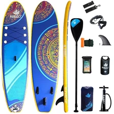 Aisunss new  stand up paddle  board inflatable sup wakeboard surfboard 10.6ft
