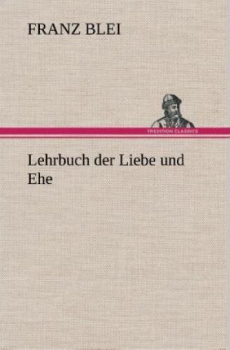 Thumbnail - Lehrbuch Der Liebe Und Ehe 2139