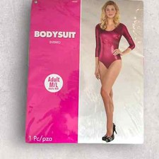 Womens Suit Yourself Pink Bodysuit  Size M/L  NWTs