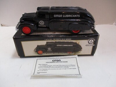 1939 Dodge Airflow Citgo Bank 1995 Limited Edition 7th Series Ertl #2895 Has Key