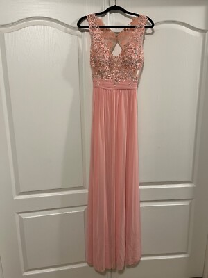 Gorgeous Jovani Peach/Pink Prom Party Formal Evening Gown Dress Size 4 NWT | eBay Gorgeous Jovani Peach/Pink Prom Party Formal Evening Gown Dress Size 4 NWT | eBay