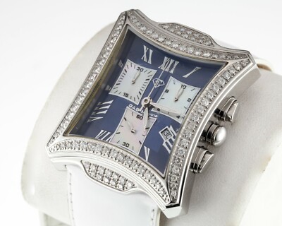 Gab Marine Stainless Steel Diamond Large Women display picture 2