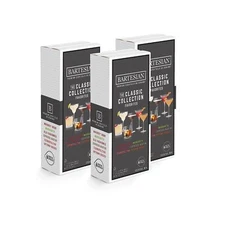 Bartesian The Classic Collection Favorites Cocktail Mixer Capsules, Variety Pack