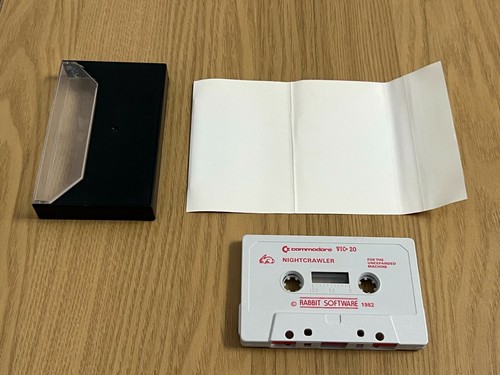 VIC-20 Rabbit Software Night Crawler Cassette - Working -👽👾Retro Gift Idea👾👽 - Afbeelding 7 van 12