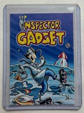 Inspector Gadget Limited Edition Artist Signed “The Cartoon” Trading Card 4/10