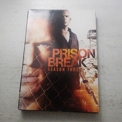 Prison Break - Season 3 (DVD, 2009, 4-Disc Set, Checkpoint Pan and Scan...