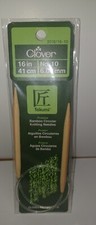 Clover Takumi Bamboo Circular Knitting Needles 16" Size 10/6mm New In Package