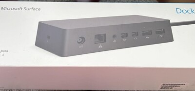 Microsoft Surface Dock 1661 | Compatible with Surface Pro 3/4/5/6/7 and Book