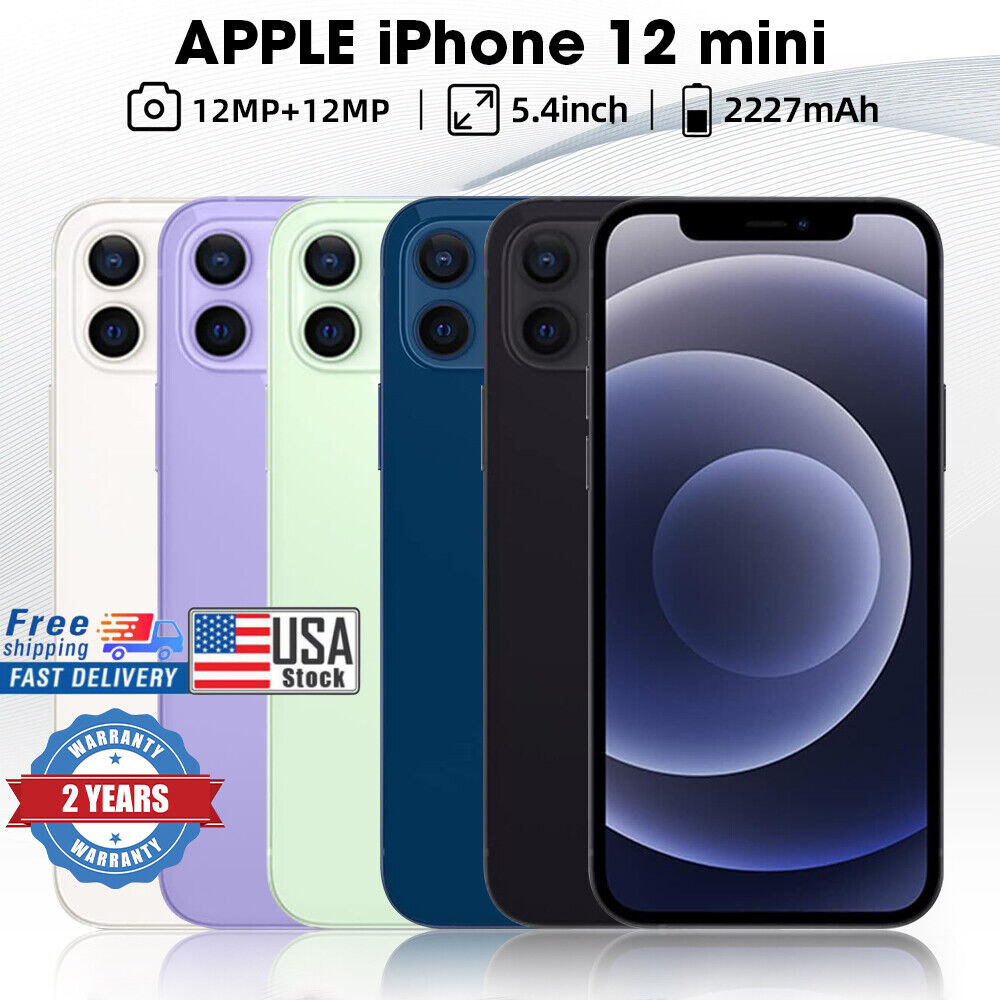 New Sealed Apple iPhone 12 Mini/13 Mini Factory Unlocked New Sealed Apple iPhone 12 Mini/13 Mini Factory Unlocked