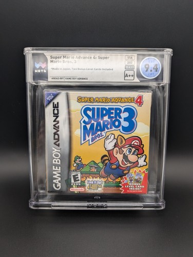 Super Mario Advance 4 Nintendo GBA New Sealed Wata 9.4 Super Mario Bros. 3