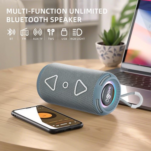 IMENSO S1037 Wireless Bluetooth Portable Speaker RGB light Stylish 16W, BT V5.3 - Picture 2 of 16