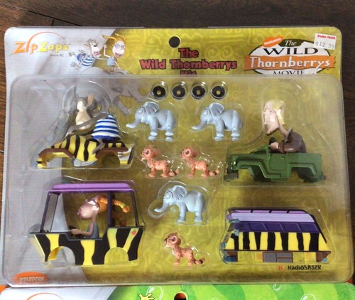Zip Zaps Micro RC Car Spongebob Squarepants/Wild Thornberrys Starter Kit Upgrade - Picture 2 of 7