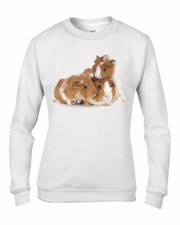 Guinea Pig Family Women's Sweatshirt Jumper - Cute Pet Gift Present