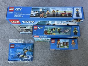 LEGO City Lot (30567, 60139, 60219, 60221) - New & Sealed