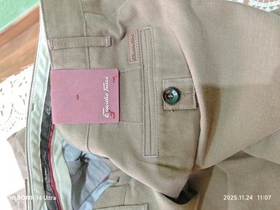 Pantalon Emilio Tucci Talla 48 Nuevo con etiquetas Color Gris