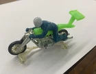 70's Rrrumblers High Tailer GREEN  Motorcycle Toy Hot Wheels Redline