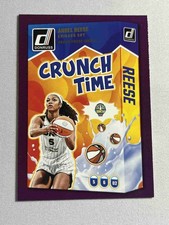 2025 Panini Donruss WNBA Crunch Time #7 ANGEL REESE Purple Press Proof