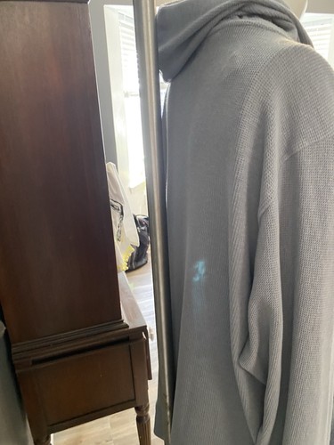 Tommy John Loungewear Damen Waffel Hoodie Größe 2XL grau 98 $ - Bild 4 von 5