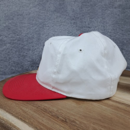 Cappello Vintage Disney Berretto Strapback Bianco Rosso Topolino Magic Kingdom Regolabile - Foto 4 di 9