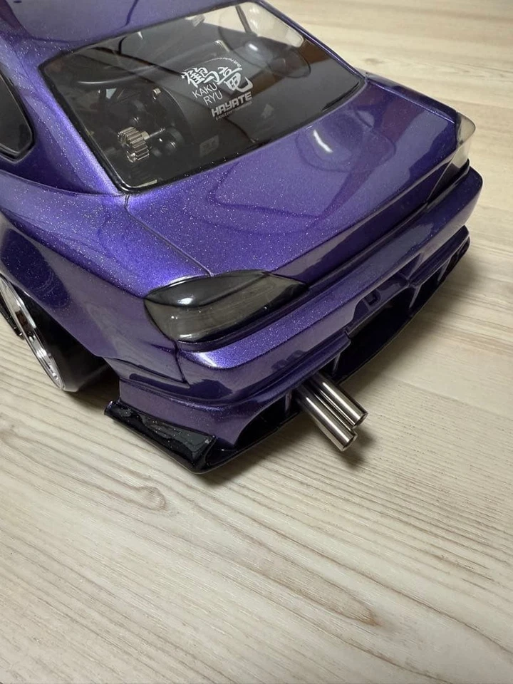 Pandora RC 1/10 RC Car Painted Body Nissan S15 Silvia Raijin ORIGIN Labo. - Image 2 of 2