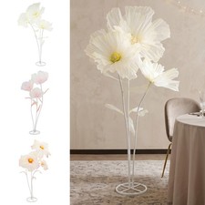 70 in Giant Artificial Flower On Base 3 Head Large Fake Flower For Wedding
