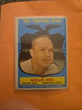 1959 Topps - High # Nellie Fox #556