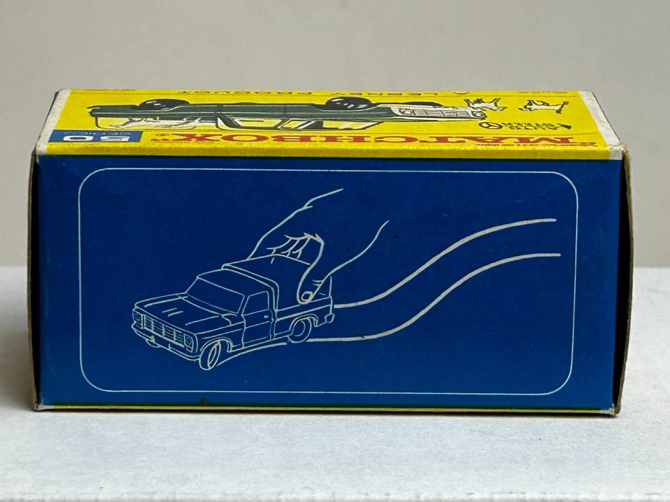 Matchbox No. 50 Ford Kennel Pickup Truck with Original Box, Nice - Image 3 of 4