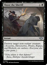 MTG Shoot the Sheriff NM-Mint Outlaws  of Thunder Junction 