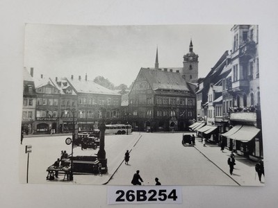 Foto Altmarkt Mittweida Geschäfte Burgkeller Ferdinand Bester 1900 1910 #26B254