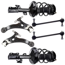 Front Pair Struts Spings Lower Control Arm & Sway Bar for 2002-2003 Camry ES300