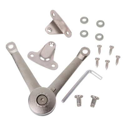 Hydraulic Door Lift Support Randomly Stop Hinges Adjustable Polish Hinge