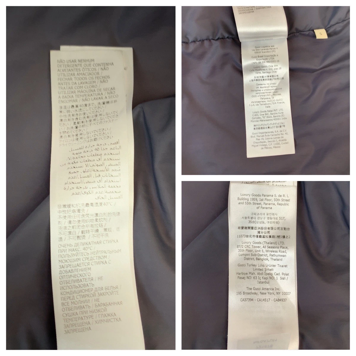 Autentica GUCCI 1994 RETRO The north face collaborazione 663729 ZAHTZ Mountai...