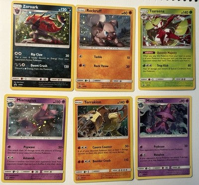 Sun And Moon Promos - X6 SM Promo Cards: Zoroark, Mismagius, & More - A22