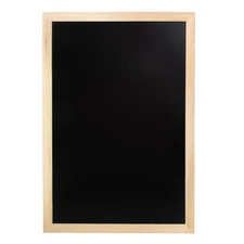 Cousin DIY Chalkboard 19x13 in - 1pc Black, Natural Unfinished Wood Frame