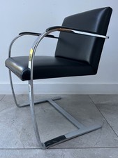 GENUINE MIES VAN DER ROHE FLAT BAR BRNO CHAIR FOR KNOLL STUDIO - 4  available