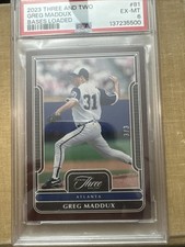 2023 Three And Two Greg Maddox /3