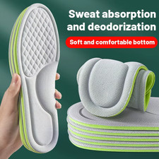 Shock Absorbing Memory FoamSports Insoles Running Shoe Inserts Cushion Men Women