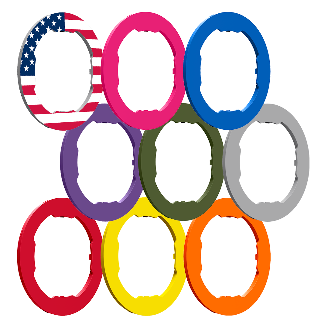 Yellow Lock Pattern Quad Lock MAG Colored Ring for MAG Case | eBay