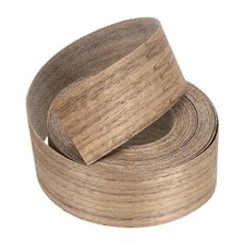 1-1/2"x25 ft Wood Edge Banding Pre-Glued Iron on Edging Strip Walnut
