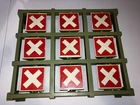 VINTAGE 1969 TOSS ACROSS FAMILY GAME BY IDEAL TOYS EXCELLENT WITH BOX & 8 Bags