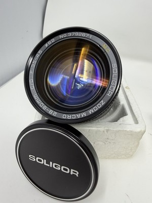 Soligor C/FD 28 80mm f/3.5 4.5 Macro Zoom Lens   Vintage Japan Clean