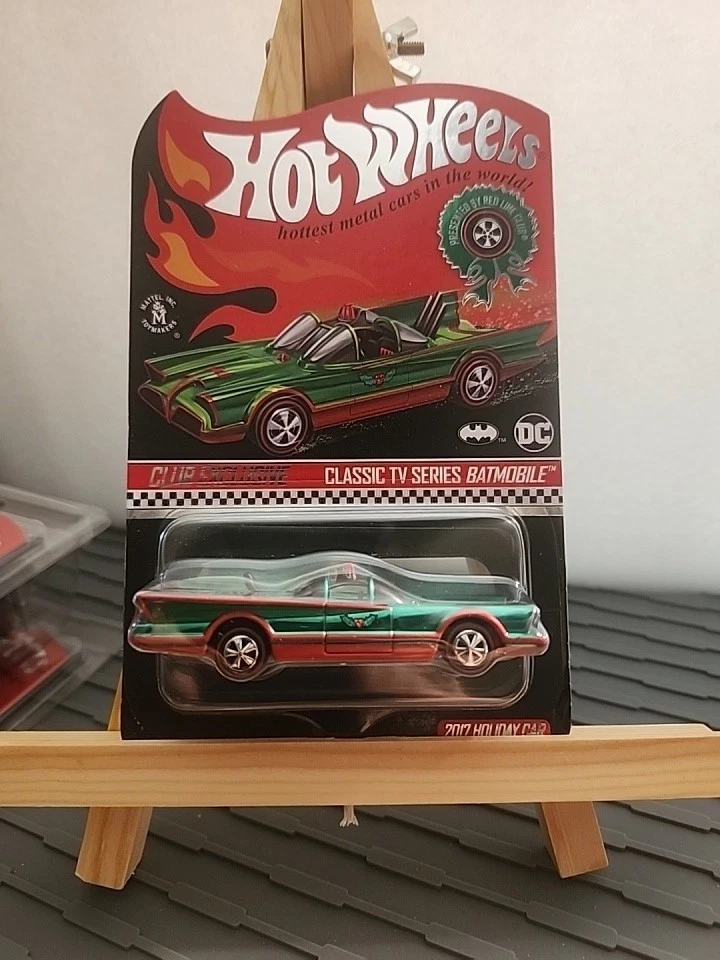 Hot Wheels Redline 1966 Batmobile – Distintivo Originale Con Ristampa – Usato Da Collezione